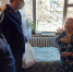 Сотрудники следственного управления Следственного комитета России по Республике Адыгея в преддверии наступающего Нового года традиционно навестили ветерана Великой Отечественной войны. - Следственный комитет
