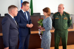 В Майкопском районе передачи награду родным погибшего участника СВО