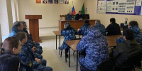 Госавтоинспекторы провели беседу по дорожной безопасности с сотрудниками УФСИН Адыгеи - ГИБДД
