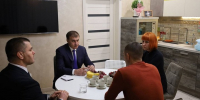 Глава Тахтамукайского района посетил семьи участников СВО - ИА Адыгея Сегодня