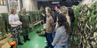 В Адыгее состоялась встреча молодёжи и волонтеров с ветераном СВО - ИА Адыгея Сегодня