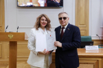лидера молодогвардейцев адыгеи асету берзегову избрали председателем комитета по социальной политике и здравоохранению в палате молодых законодателей при совете федерации   картинки мгер