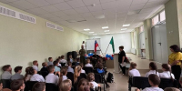 В ОЦ в станице Абадзехской провели Урок мужества с участниками СВО - ИА Адыгея Сегодня