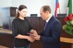 В Майкопском районе передали госнаграды семьям погибших участников СВО