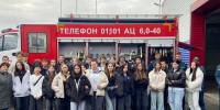 Пожарно-спасательная часть поселка Тульского вновь распахнула свои двери - ГУ МЧС России