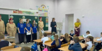 В Майкопе госавтоинспекторы провели для школьников Урок мужества - ИА Адыгея Сегодня