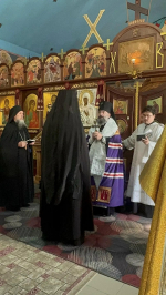 В Свято-Михайло-Афонской пустыни совершён монашеский постриг протоиерея Сергия Брижана