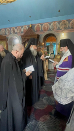 В Свято-Михайло-Афонской пустыни совершён монашеский постриг протоиерея Сергия Брижана