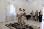 В ЗАГС Майкопского района чествовали юбиляров семейной жизни
