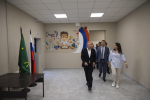 В хуторе Северо-Восточные сады в Майкопском районе завершён капремонт ОЦ № 9