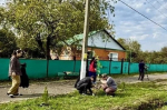 В Кошехабле продолжается благоустройство улицы Совмена